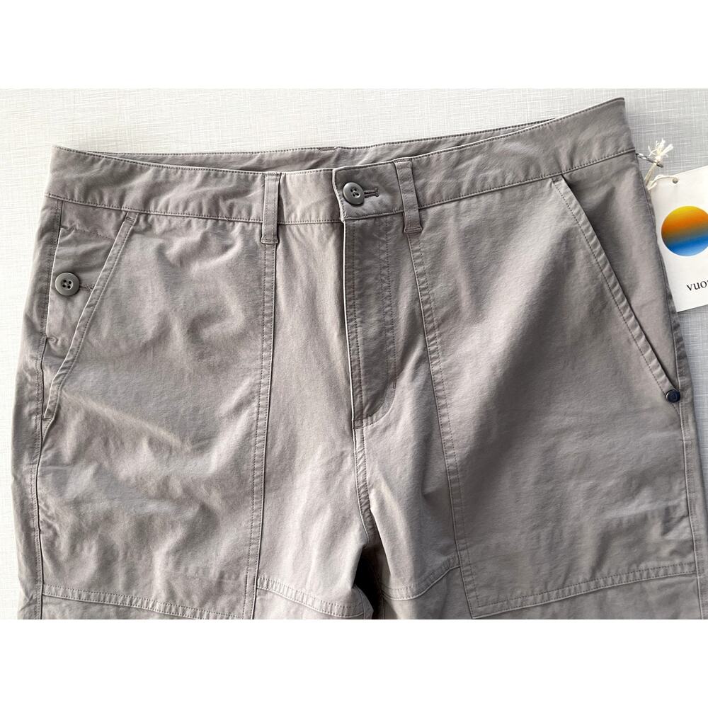 Vuori Sz 33 Barren Classic Fit Pant Gray Cotton Pockets Stretch Utility Casual - Picture 4 of 13